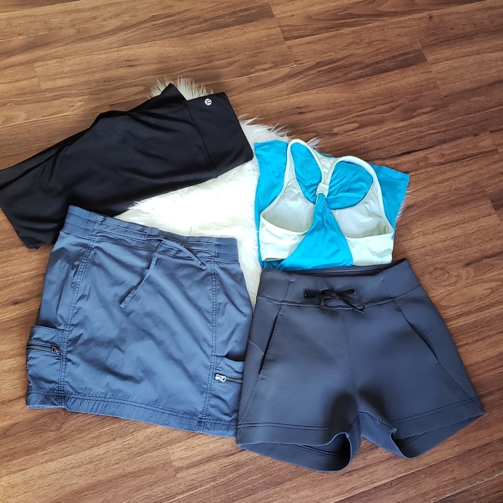 Bundle of lululemon +athleta skirt